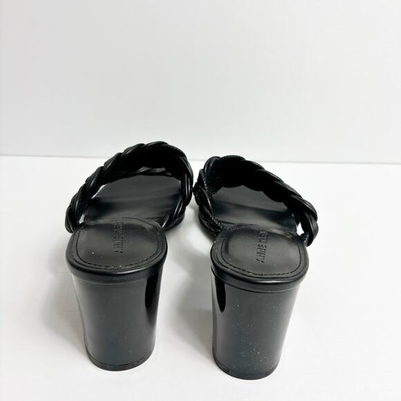 ANNE KLEIN ROBYNN BLACK WOMEN SANDAL HEELS SIZE 6M NEW WITHOUT BOX - Picture 2 of 6